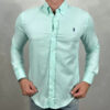 Camisa Manga Longa PRL Verde-40202